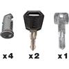 Thule Set 4 serrature One Key System