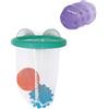 Janod - Gioco da Bagno "Tacti' Basket" con spruzzatori - 3 Palline con spruzzatore - Giocattolo per la Prima età - da 1 Anno - J04708