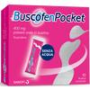 Buscofenpocket 400 mg polvere orale in bustina 400 mg polvere orale in bustina 10 bustine monodose in pap/al/meea