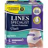 Lines PANNOLONE PER INCONTINENZA LINES SPECIALIST DERMA PANTS MAXI L 10 PEZZI
