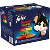 Felix Le Ghiottonerie Doppia Delizia 24 x 85 g - Varietà di carne con Verdura
