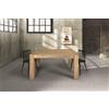 Tavolo NAVIGLI abete naturale allungabile 140×90 cm - 220×90 cm