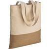 Shopper personalizzate in cotone con base juta Portovenere personalizzate o neutre