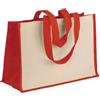 Shopper personalizzate in cotone e juta personalizzabile Bellaria 38 L personalizzate o neutre