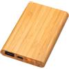 Power bank personalizzati regalo in bamboo 4000 mAh personalizzate o neutre