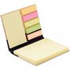 Ufficio personalizzati Foglietti adesivi in set personalizzabile con copertina in bamboo personalizzate o neutre