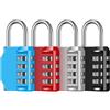 Homefantasy Lucchetto a combinazione di 4 cifre, impermeabile, serratura combinata, lucchetto a U di sicurezza, serratura combinata in acciaio placcato lucchetto di sicurezza senza chiave, per scuola, esterno e