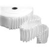 Furlanis - Fettuccia Arricciatende Multitasche Continua, Due Corde, Nastro Arricciatura Automatica, Tessuto Italiano - 70 mm x 50 m