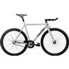 FabricBike Light - Fixed Gear bicicletta, Single Speed Fixie completa mozzo, Telaio in alluminio e forcella, ruote 28, 6 colori, 3 dimensioni, 9.45 kg (taglia M) (S-50cm, Light Matte Black)