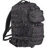 Mil-Tec Military Army Patrol Zaino da assalto 36L MOLLE, tattico e da pattuglia, Flecktarn