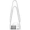 SKS GERMANY Velo - Set di montanti Standard per Velo 65 Mountain Set (Fissaggio Opzionale per parafanghi SKS-Velo), Colore: Argento