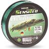 Saeger SENSITEC HECHT - Colore: Verde - Ø 0,32 mm/8,65 kg/400 m New 2018 Lenza monofilo.