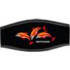 Best Divers In/3dol-dv, Cinturino Maschera Neoprene Doppio Velcro 3 Delfini Unisex Adulto, Multicolore, Taglia