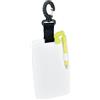 SEAC, Lavagnetta da Polso con Matita per Comunicazioni Subacquee Unisex Adulto, Bianco, Standard