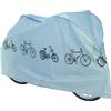 Prophete Telo copribici Pieghevole per Bicicletta, Dimensioni 310 mm, Larghezza 270 mm, Altezza 30 mm