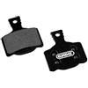 Elvedes Coppia Pastiglie freinmetallic Carbon di Freno per MAGURA MT2, MT4, MT6, MT8 Ciclo/Mountain Bike/E-Bike Unisex Adulto, Nero