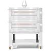 Cuppone Srl Piedistallo per Forno Cuppone Gas 6+6 x ø30 cm - Versione Porta Larga