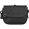 STILORD 'Loreen' Pochette Donna Elegante Pelle Vintage Borsetta in Pelle Vera Borsa Piccola con Tracolla Clutch Handbag Leather Classica in Cuoio, Colore:nero