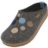 HAFLINGER Pantofole Unisex Adulto Grizzly Faible 731086, Numero:39 EU, Colore:Multicolore