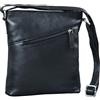 STILORD 'Stella' Borsa Tracolla Donna in Pelle Borsa a Spalla Vintage Borsetta Messenger Bag Piccola Clutch Pochette Cuoio, Colore:nero