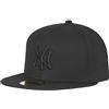 New Era New York Yankees MLB Basic Nero Berretto 9Fifty Snapback Regolabile