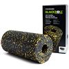 BLACKROLL® STANDARD, Original foam roller per l'automassaggio di schiena e collo, Rullo massaggio muscolare per allenamento funzionale, 30 cm, nero/giallo