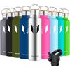 Super Sparrow Borraccia Termica 1L, Bottiglia Termica Senza Perdite - Senza BPA Borracce, per Bambini, Scuola, Sport, Campeggio, Yoga, Palestra, Ciclismo
