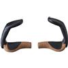 Ergon, Manopole GP5 per Manubrio Bicicletta, Nero (Schwarz), L