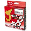 DAIWA J-Braid Grand 8-Braid, 150 Meter, 0.18mm, 12.5kg/28lbs, Multicolor, 12795-018