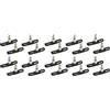 P4B | 10 paia di V-Brake Pattini Freni bici - 70 mm | Universal PM 25 | Saccon V-Brake - Pattino per freno a V | Gommini freni bici