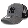New Era York Yankees MLB cap Trucker Kappe Verstellbar Baseball Snapback Weiss - One-Size
