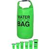 DonDon Dry Bag Borsa Impermeabile da 2l, 5l, 10l, 15l, 20l, 30l con Tracolla - Rosa Fucsia 2 Litri