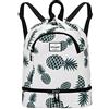 HAWEE Sportivo Zaino con Coulisse Grande Impermeabile Coulisse Borsa da Palestra Coulisse Sacca con Tasca Interna Unisex per Vita Quotidiana Scuola Sport All'aperto Tempo Yoga Libero Spiaggia Nuoto