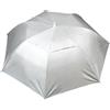 Aoneky Cappello Ombrello Pieghevole Regolabile Diametro di 90 cm, Utile per Pesca, Giardinaggio, Fotografia, Golf (Argento)