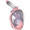 G2RISE Maschera da Snorkeling Pieno Facciale, Maschera Subacquea Set con Supporto per Lo Snorkeling Rimovibile, Antiappannamento e Design Pieghevole per Adulti Bambini