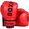 HUINING - Guanti da boxe per bambini, in poliuretano, per allenamento, da 113,4 g, per bambini dai 3 ai 12 anni