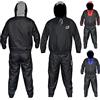 AQF Tuta Felpata Uomo Tuta da Sauna Dimagrire Velocemente Sauna Suit Tuta Sauna Dimagrante Donna E Uomini per Palestra E Jogging ECC (Blu, 4XL)