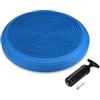 Navaris Cuscino Propriocettivo Ginnastica Posturale - Cuscinetto Medusa Skimmy Balance Gonfiabile - Equilibrio Postura Corretta Ufficio Palestra - Viola