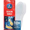 THE HEAT COMPANY Scalda-Suole - 5, 10 o 30 Paia - Extra Caldo - Scaldapiedi - 8 Ore Piedi Caldi - Pronti all'Uso - autoriscaldante - Puro Naturale - Small, Medium, Large, X-Large