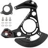 BESNIN Guida Catena Mountain Bike, Kit Guida Catena ISCG05 per Trasmissioni 1x, 32T-40T, Protezione Plateau in Lega di Alluminio con Puleggia a Cuscinetto per MTB, Enduro, Downhill