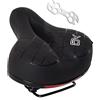 BWBIKE Cuscino sella ampia e morbida per bici antiurto Design Sella bici grande confort extra Bum per mountain bike MTB, bici pieghevole, bici da strada, spinning bike, cyclette