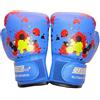 GeKLok 1 paio di guanti da boxe per bambini, per bambini dai 2 agli 11 anni, in poliuretano, per kickboxing, sacco da boxe, focus pad (blu)
