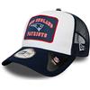 New Era Fankappe American Football Las Vegas Raiders NFL Grau Schwarz Mesh Einsatz 9Forty gebogebener Schirm - One-Size