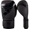 Ringhorns Charger Guanti Da Boxe, Unisex - Adulto, Nero/Nero, 14 oz