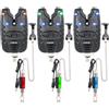 Hirisi Tackle Allarme da pesca alla carpa e set Swinger resistente all'acqua LED blu (1142)