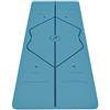 Liforme Tappetino da yoga originale - Borsa da yoga gratuita, sistema di allineamento brevettato, impugnatura simile a guerriero, antiscivolo, ecologico e biodegradabile, resistente al sudore, lungo