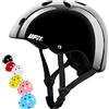 UniqueFit Casco regolabile per bambini Casco per ragazzi e ragazze per ciclismo Skateboard Scooter Roller Skate BMX
