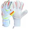GK Saver Passion PS04 - Guanti da portiere professionali, taglio piatto, taglia da 6 a 11, guanti salva-dita rimovibili (Passion PS04 NF 6)