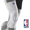 Bauerfeind Ginocchiera unisex Knee Support NBA, 1 ginocchiera sportiva per basket, Indossabile a destra e sinistra