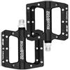 heavenlife Heaven Life Pedali per bici, nuovo tessuto di nylon antiscivolo durevole Mountain Bike pedali piatti, ultraleggeri MTB BMX bicicletta ciclismo bici da strada pedali ibridi per 9/16 pollici